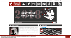 Desktop Screenshot of dziennik-literacki.pl